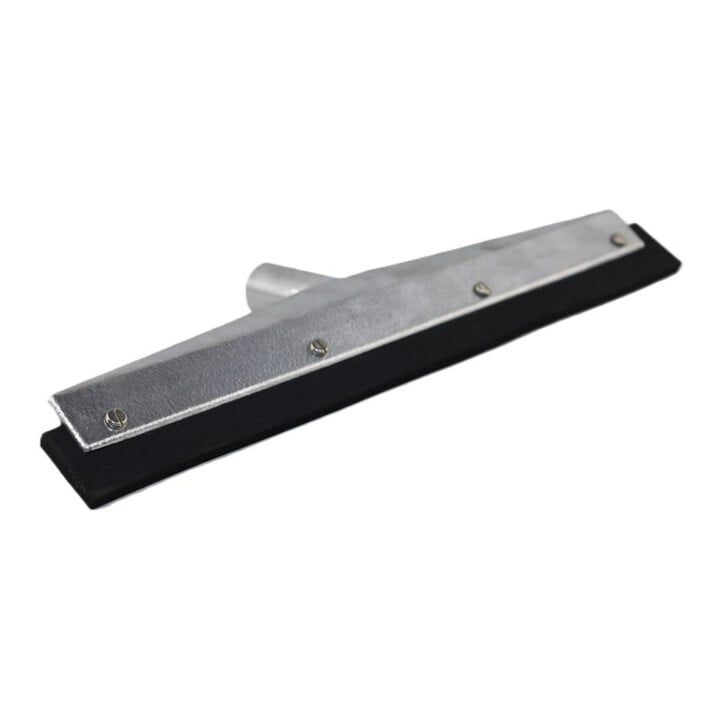 STOMAX Racleau à eau en alliage Silumin 400 mm, type C, bandes en caoutchouc cellulaire