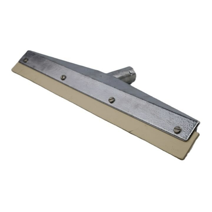 STOMAX Raclette à eau en fonte Silumin 400 mm, type B, bande en Perbunan