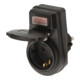 Stopcontactadapter EDS 10 IP44 met aan/uit schakelaar voor buitengebruik in polyzak-5