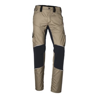 Stretchhose ACTIVIQ sandbraun/schwarz Form 2850 Größe 30
