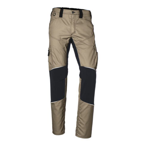 Stretchhose ACTIVIQ sandbraun/schwarz Form 2850 Größe 31