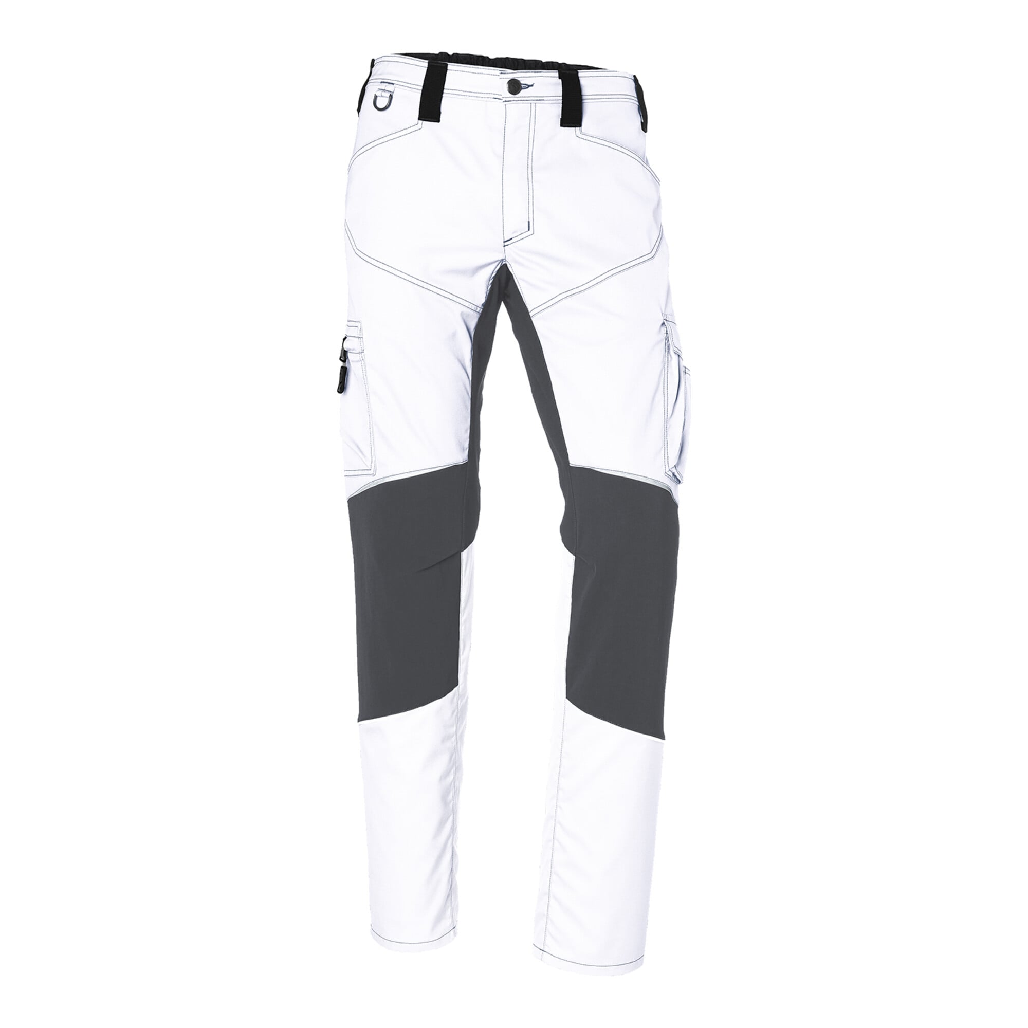 Stretchhose ACTIVIQ weiß/anthrazit Form 2850 Größe 44 ; Kübler Workwear