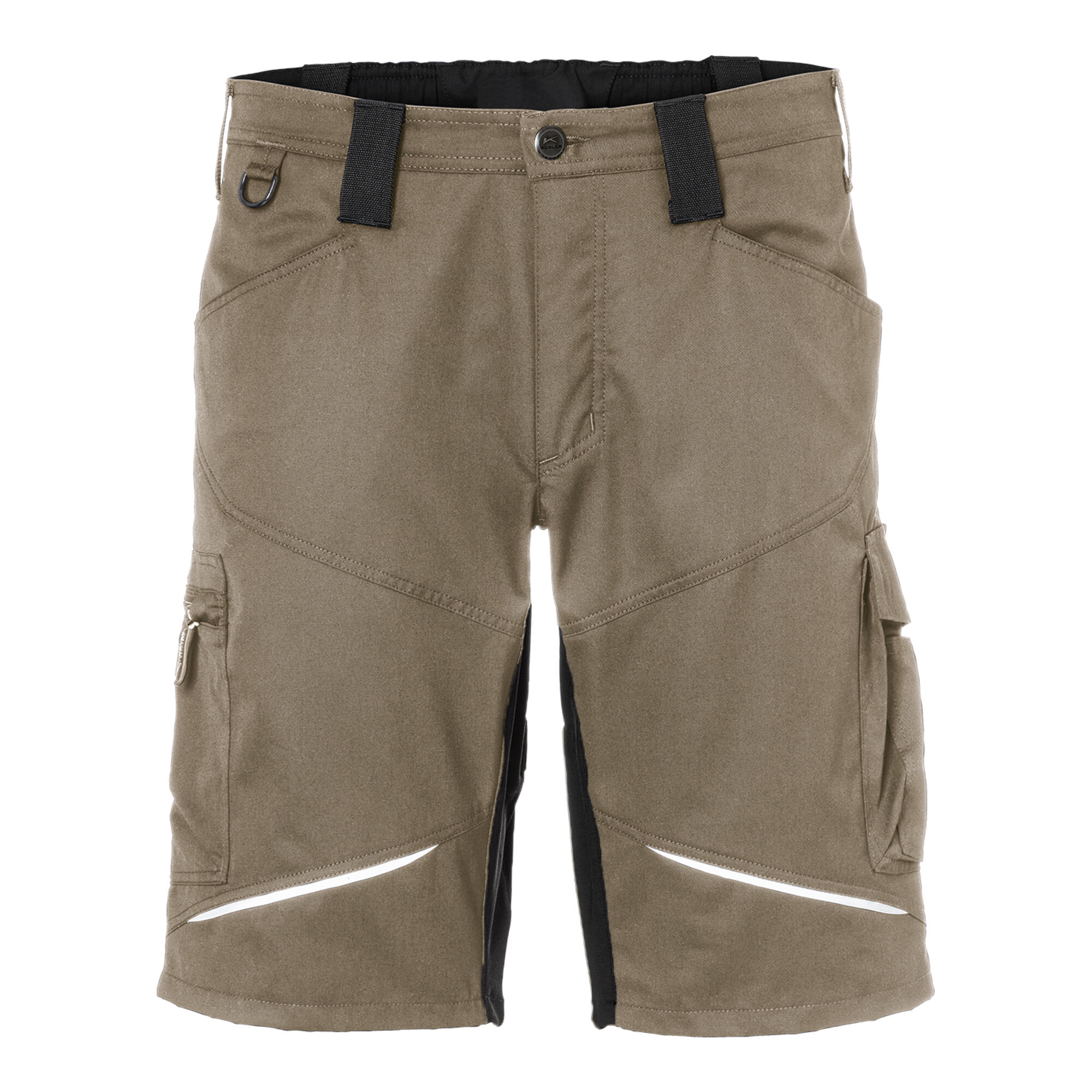 Stretchshorts ACTIVIQ sandbraun/schwarz Form 2950 Größe 50 ; Kübler Workwear