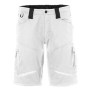 Kübler Stretchshorts ACTIVIQ weiß/anthrazit Form 2950-1