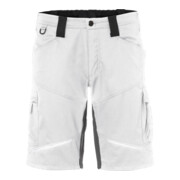 Kübler Stretchshorts ACTIVIQ weiß/anthrazit Form 2950-1