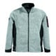 Strick-Fleecejacke CHRISTOPH Gr.M grau/schwarz FHB-1