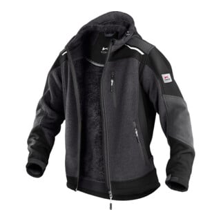 Kübler Wetter-Dress Jacke 1741 dunkelgrau/schwarz