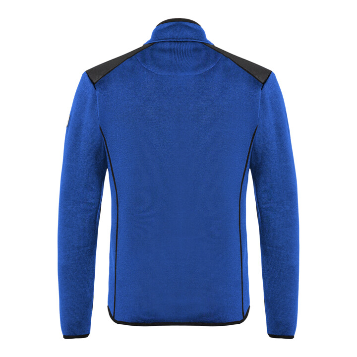 Strickjacke kbl.blau/schwarz Form 1443 Größe XL