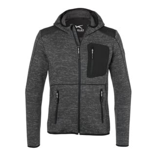 Kübler Strickjacke Light anthrazit/schwarz Form 1441
