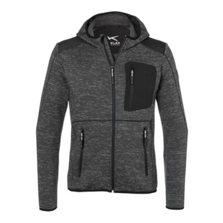 Strickjacke Light anthrazit/schwarz Form 1441 Größe XS