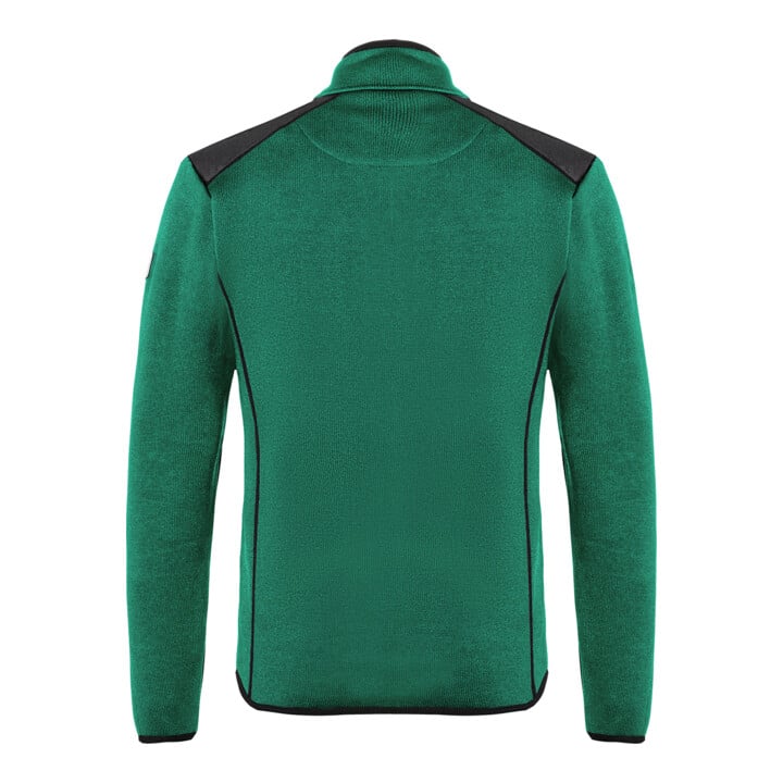 Strickjacke moosgrün/schwarz Form 1443 Größe L