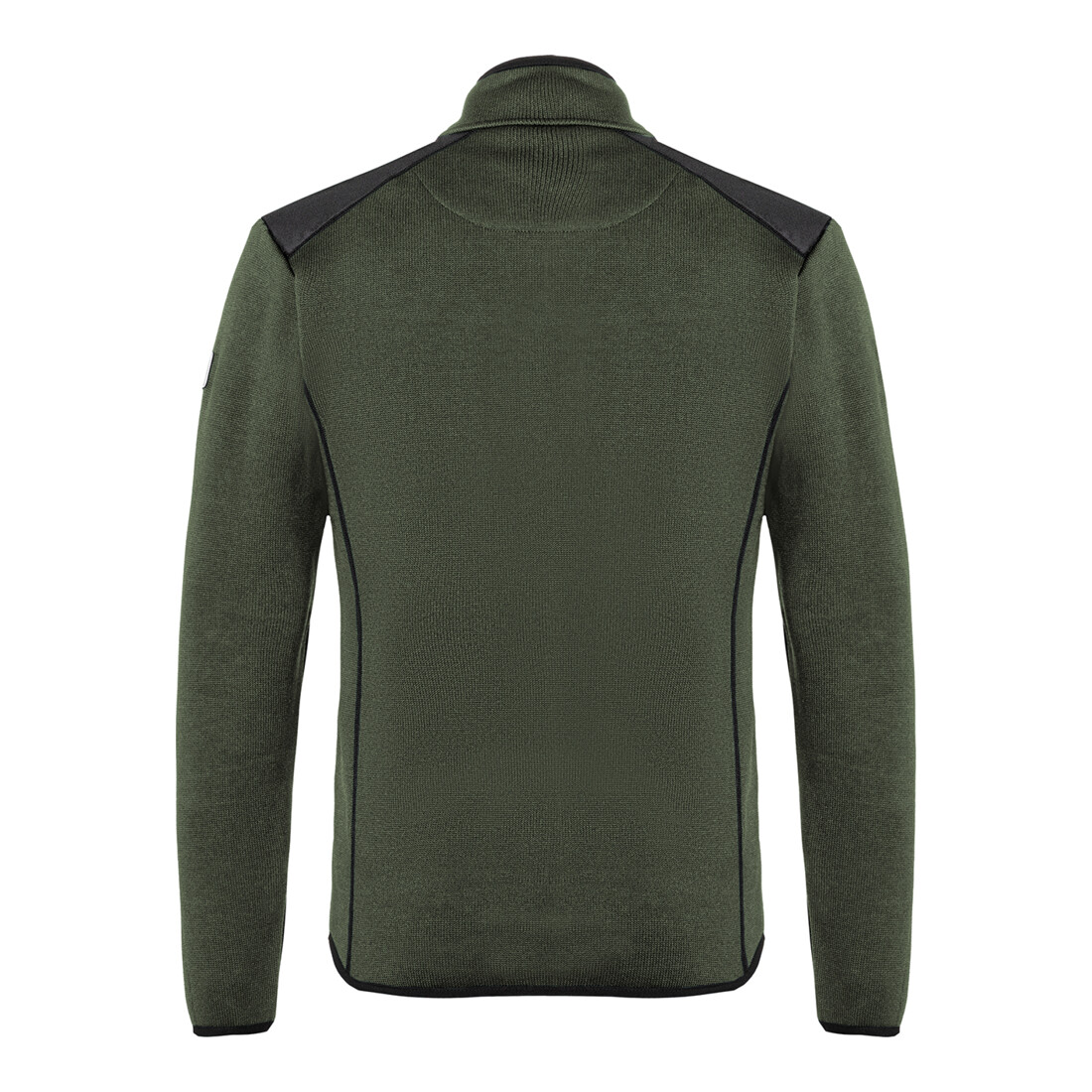 Kübler Strickjacke oliv/schwarz Form 1443