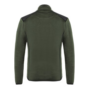 Kübler Strickjacke oliv/schwarz Form 1443-3