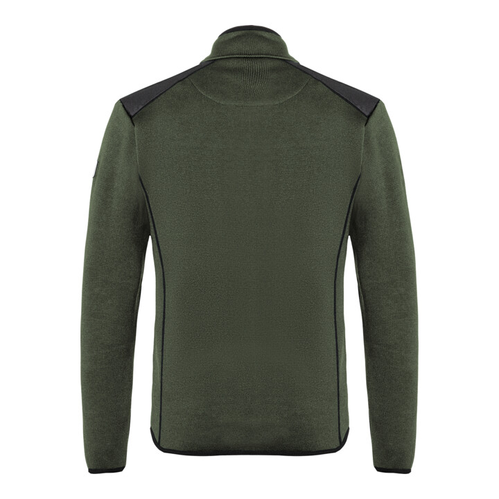 Strickjacke oliv/schwarz Form 1443 Größe M