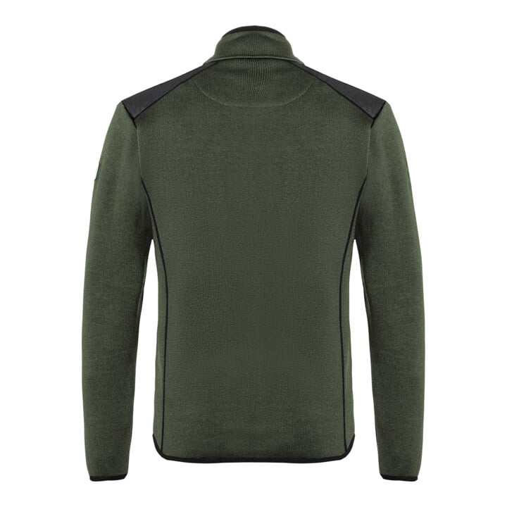 Strickjacke oliv/schwarz Form 1443 Größe XL