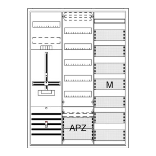 Striebel&John Armoire complète AP3Pkt.A371Z1V7M1A2 DA37CD