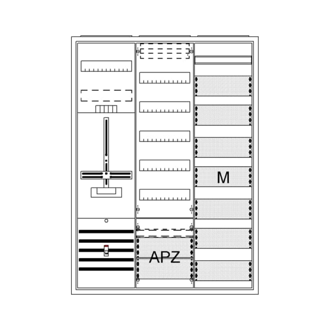 Striebel&John Armoire complète AP3Pkt.A371Z1V7M1A2 DA37CD