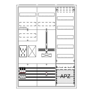 STRIEBEL & JOHN Armoire complète APBKE-IA371Z1R1S1V5A BA37BC5