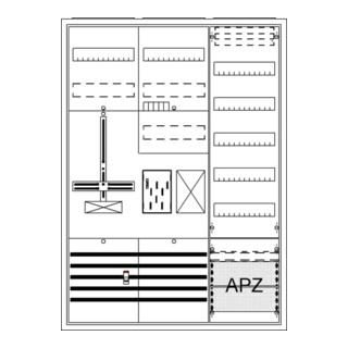 STRIEBEL & JOHN Armoire complète APBKE-IA371Z1R1S1V5A BA37FC