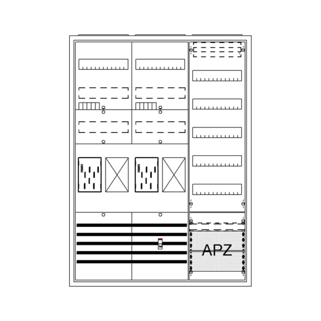 Striebel&John Armoire complète APBKE-IA372Z2R1V5A2 BA37BG