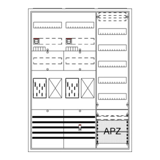 STRIEBEL & JOHN Armoire complète APBKE-IA372Z2R1V5A2 BA37TG
