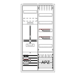 STRIEBEL & JOHN Komplettschrank AP3Pkt.A271Z1V5A2 DA27BB6V