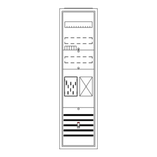 STRIEBEL & JOHN Komplettschrank APBKE-I A17 1Z1R BA17CA