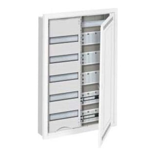 Striebel&John Mediakleinverteiler encastré 5R cadre + porte Wifi U52MMW