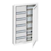 Striebel&John Mediakleinverteiler encastré 5R cadre + porte Wifi U52MMW-1