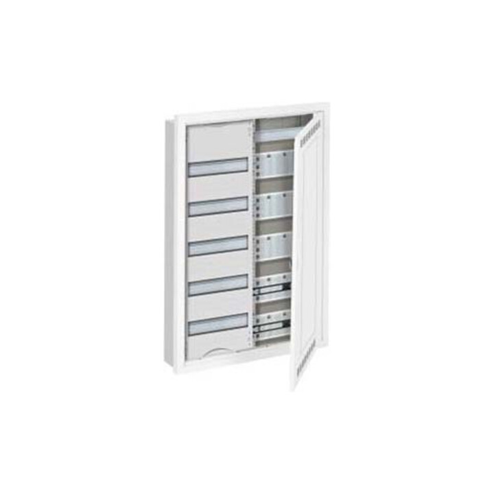 Striebel&John Mediakleinverteiler encastré 5R cadre + porte Wifi U52MMW