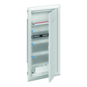 Striebel&John Mediaverteiler 4-reihig m.PatchPanel+TürWiFi UK648MW-1