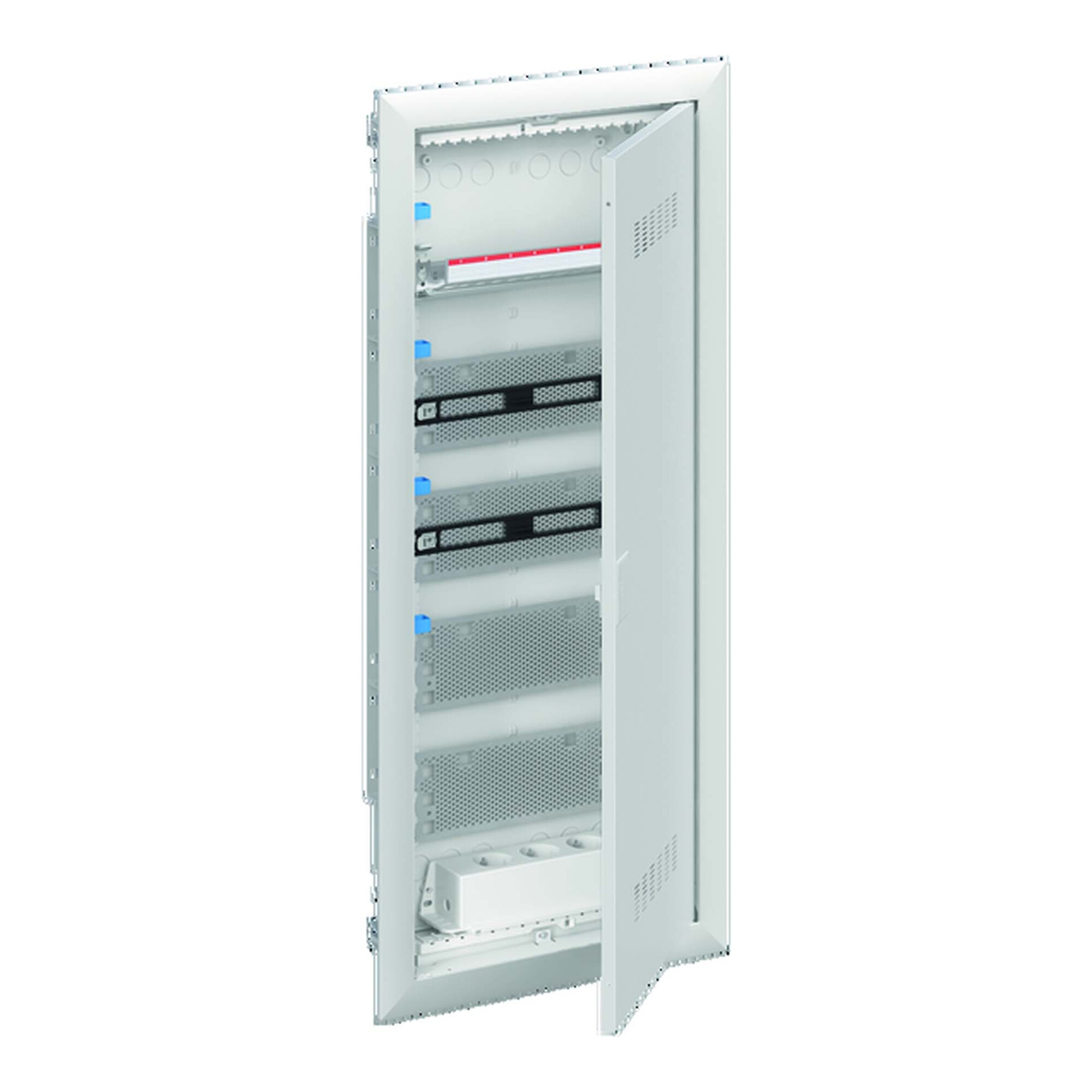 Striebel&John Mediaverteiler 5-reihig m.PatchPanel+Tür UK660MV ; STRIEBEL & JOHN