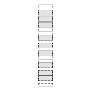 STRIEBEL & JOHN Verteilerfeld FV19A3R3H m.APZ3 zRfZ4/HAN 9RE