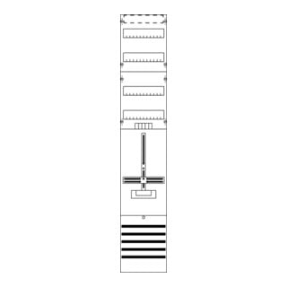 Striebel&John Zählerfeld 9RE 1Z+2RE vorverdr. DF19C1V