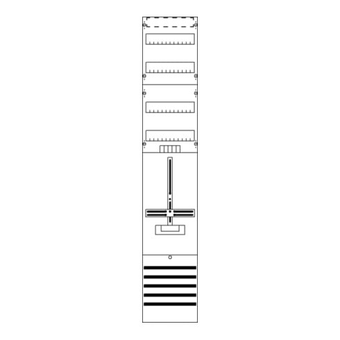 Striebel&John Zählerfeld 9RE 1Z+2RE vorverdr. DF19C1V