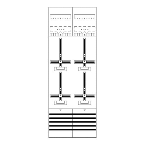 Striebel&John Zählerfeld 9RE 4Z vorverdrahtet DF29B4