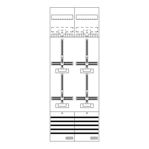 Striebel&John Zählerfeld 9RE 4Z vorverdrahtet DF29G4