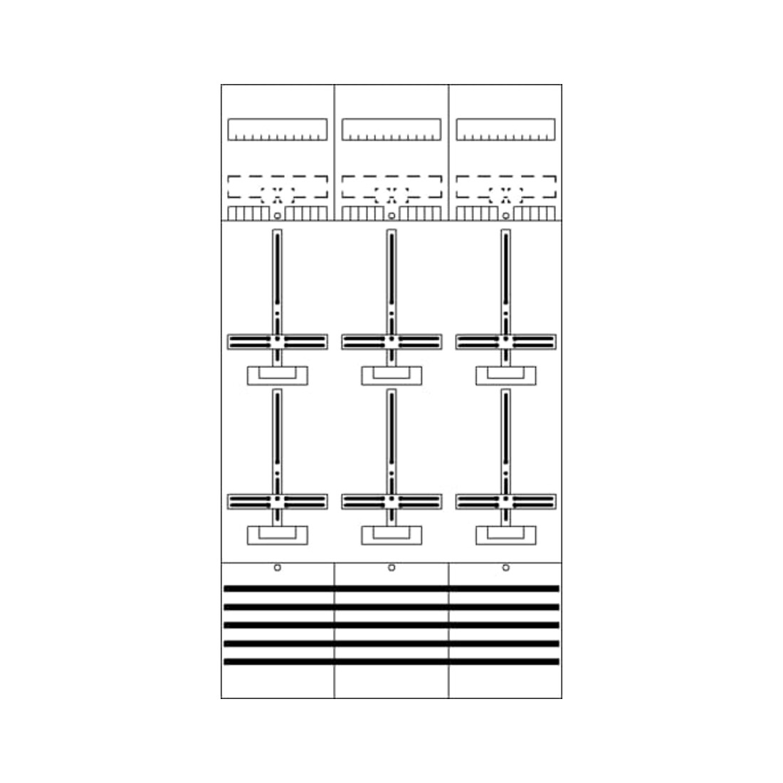 Striebel&John Zählerfeld 9RE 6Z vorverdrahtet DF39C6