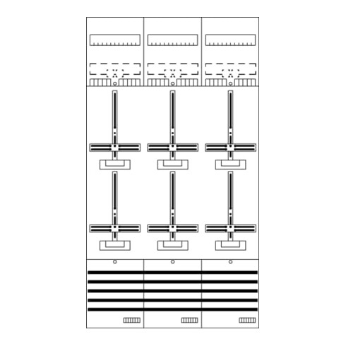 Striebel&John Zählerfeld 9RE 6Z vorverdrahtet DF39G6