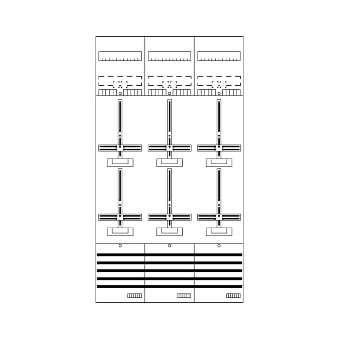 Striebel&John Zählerfeld 9RE 6Z vorverdrahtet DF39G6