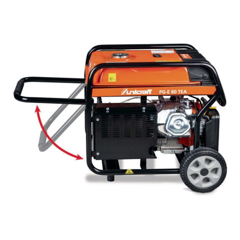 Stromerzeuger PG-E 80 TEA 6,5 kW Benzin UNICRAFT