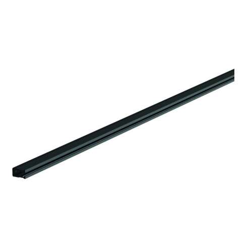 Stromschiene, 2,5m ,schw 6x10 mm, ohne Endk.