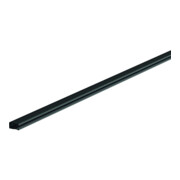 Stromschiene, 2,5m ,schw 6x10 mm, ohne Endk.