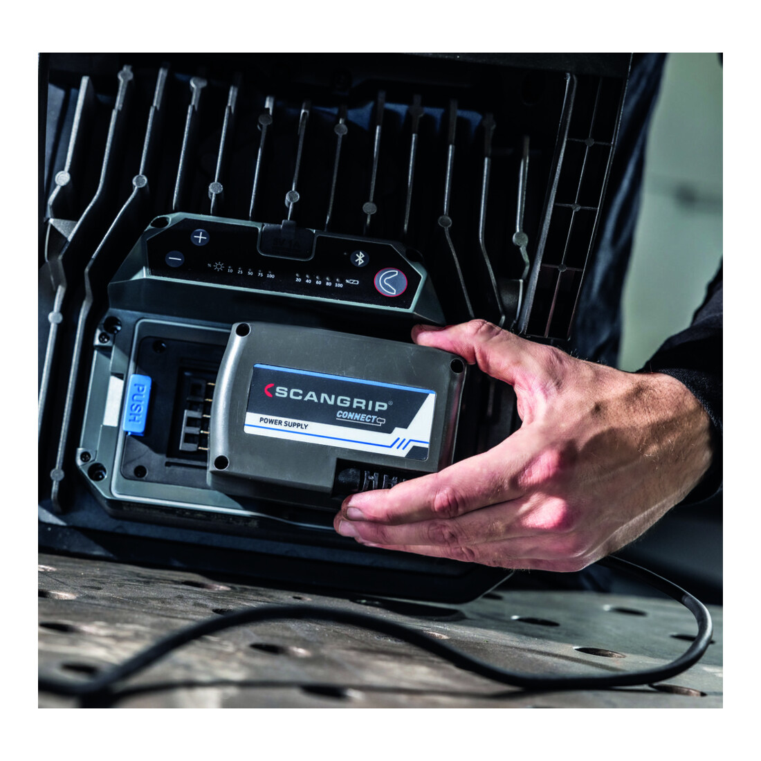 Stromversorger POWER SUPPLY CONNECT B83xT124xH72mm SCANGRIP
