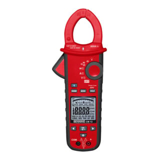 Stromzangenmultimeter CM 12 10 mA-600 A AC/DC CAT IV 600 V BENNING