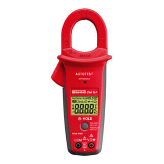 Stromzangenmultimeter CM 5-1 0,9 A-600 A AC/DC CAT IV 600 V BENNING