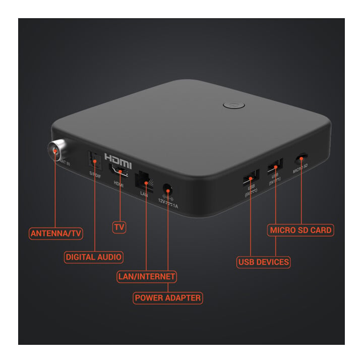 STRONG Streaming Box SRT420 4K AndroidTV DVB-T2HD