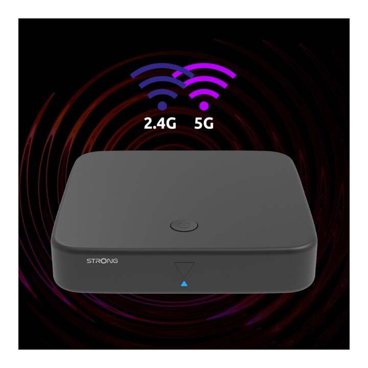STRONG Streaming Box SRT420 4K AndroidTV DVB-T2HD