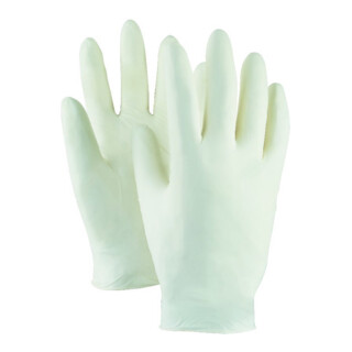 stronghand Einweghandschuhe Colombo, Latex, ungep.(Box a 100St.)