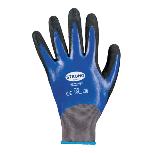 stronghand Gant de cordage Laredo, nitrile, taille 10